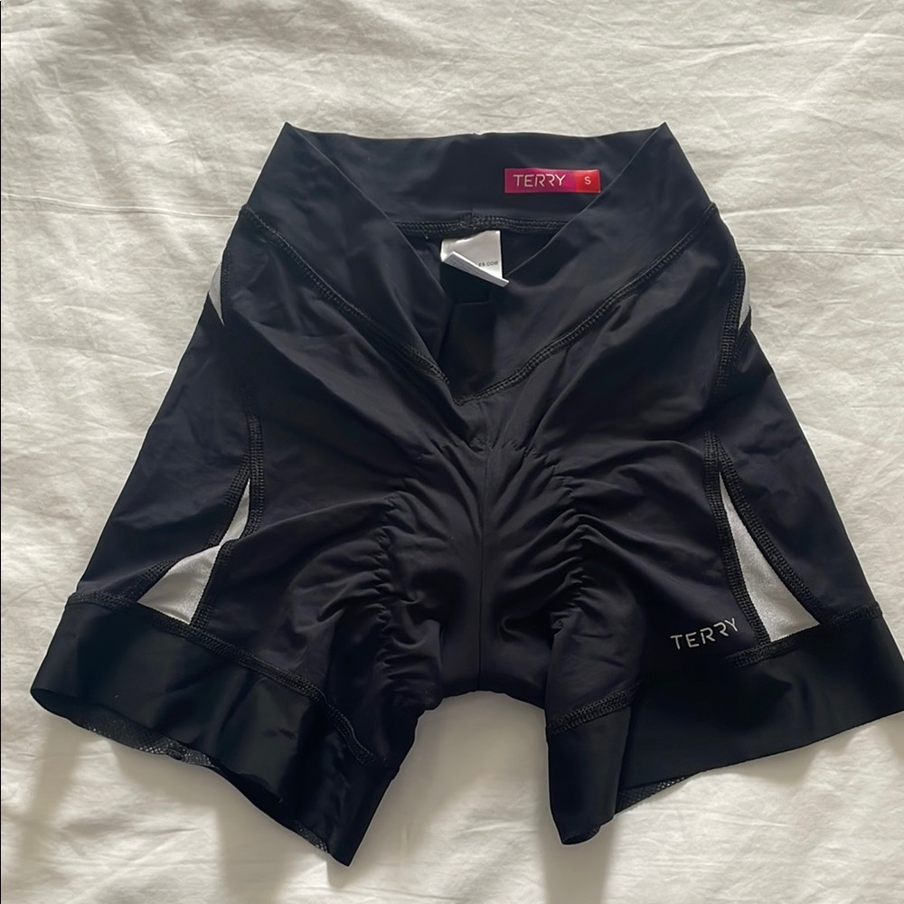 Terry Black Cycling Shorts